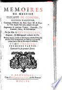 Mém. contenans l'hist. des rois Louys XI et Charles VIII