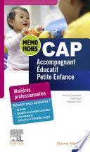 Mémo-Fiches CAP Accompagnant éducatif petite enfance
