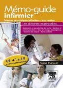 Mémo-guide infirmier - UE 4.1 à 4.8