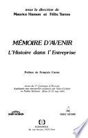 Mémoire d'avenir