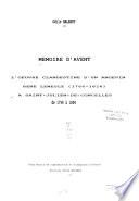 Mémoire d'avent