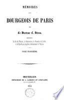 Mémoire d'un bourgeois de Paris