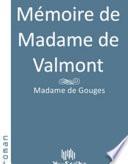 Mémoire de Madame de Valmont