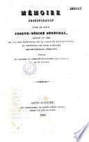 Mémoire justificatif pour le sieur Joseph-Désiré Sénéchal, préposé en chef de l'octroi municipal de la ville de Saint-Etienne, et contrôleur de ville auxiliaire des contributions indirectes, prévenu de concussion et complicité de concussion dans l'exercice de ses fonctions
