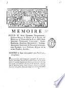 Mémoire pour Me Jean-Charles Desessartz, docteur régent et doyen de la Faculté de médecine en l'Université de Paris, MM. Barthélemi-Toussaint Leclerc, Jean-Baptiste-Eugénie Dumangin, Cosme-Augustin Lézurier et Philippe-Alexandre Bacher, tous docteurs régents de la même Faculté, accusés, contre le sieur Guilbert de Préval, accusateur