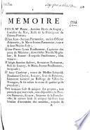 Mémoire pour Me. Pierre-Antoine Devic de Logny ..., le sieur Jean-Jacques Parmentier ..., & Marie-Jeanne Parmentier ..., le sieur Pierre-Louis Prudhomme ..., & Jeanne-Françoise Prudhomme ..., Me. Joseph-Antoine Aubert ..., Bailli de Launoy, & Marie-Jeanne Prudhomme ..., et Anne Cambray ..., tous ... demandeurs contre Nicolas Simonet ..., Nicolas-Onezime Pescheux ..., & Marie-Nicole Pescheux ..., en présence de Pierre-Onezime Lagrive ..., Robert Poncellet ..., & Marie-Josephe Lagrive ..., et aussi en présence de Me. Antoine Mailfer ..., et de Marie de Maubuisson ...