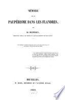 Mémoire sur le paupérisme dans les Flandres
