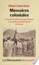 Mémoires coloniales