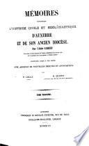 Mémoires concernant l'histoire civile et ecclésiastique d'Auxerre et de son ancien diocèse