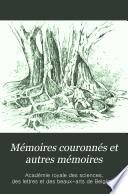 Mémoires couronnés et autres mémoires