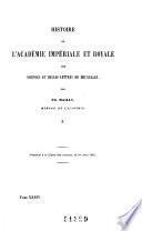Mémoires couronnés et autres mémoires