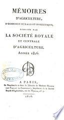 Memoires d'agriculture