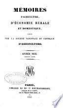 Memoires d'agriculture