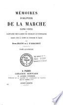 Mémoires d'Olivier de La Marche, maître d'hôtel et capitaine des gardes de Charles le Téméraire