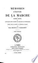 Mémoires d'Olivier de La Marche, maître d'hôtel et capitaine des gardes de Charles le Téméraire