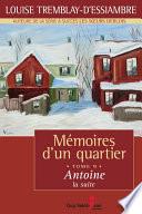 Mémoires d'un quartier, tome 9