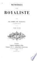 Mémoires d'un royaliste