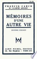 Mémoires d'une autre vie