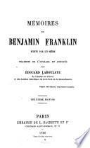 Mémoires de Benjamin Franklin
