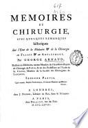 Memoires de chirurgie