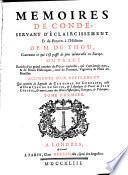 Mémoires de Condé, servant d'éclaircissement et de preuves à l'histoire de M. de Thou