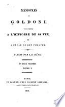 Mémoires de Goldoni