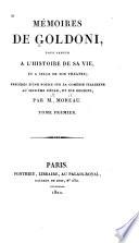 Mémoires de Goldoni