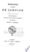 Mémoires de Henri de Campion