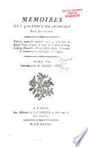 Mémoires de J. Casanova de Seingalt