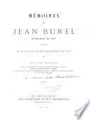Mémoires de Jean Burel, bourgeois du Puy