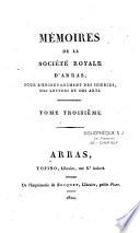 Mémoires de l'Académie d'Arras