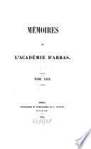 Mémoires de l'Académie d'Arras