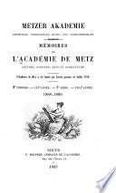 Mémoires de l'Académie de Metz