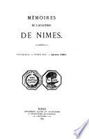 Mémoires de l'Académie de Nîmes