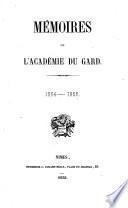 Mémoires de l'Académie de Nîmes