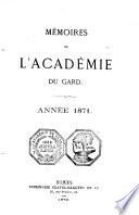 Mémoires de l'Académie de Nîmes