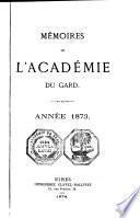 Mémoires de l'Académie de Nîmes