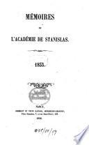 Mémoires de l'Académie de Stanislas