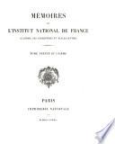 Mémoires de l'Académie des inscriptions et belles-lettres