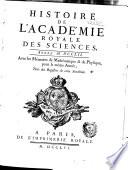 Mémoires de l'Acadêmie des sciences de l'Institut de France