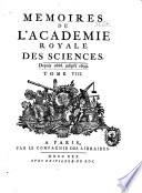 Mémoires de l'Acadêmie des sciences de l'Institut de France