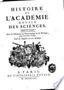 Mémoires de l'Acadêmie des sciences de l'Institut de France