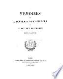 Mémoires de l'Académie des sciences