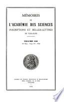 Mémoires de l'Académie des sciences, inscriptions et belles-lettres de Toulouse