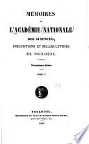 Mémoires de l'Académie des sciences inscriptions et belles-lettres de Toulouse