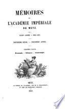 Mémoires de l'Académie impériale de Metz