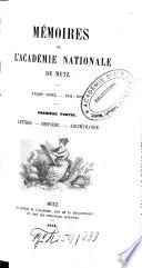 Mémoires de l'Académie Nationale de Metz
