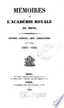 Mémoires de l'Académie Nationale de Metz