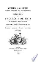 Mémoires de l'Académie nationale de Metz