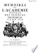 Memoires de l'Académie Royale des Sciences depuis 1666 jusqu'à 1699